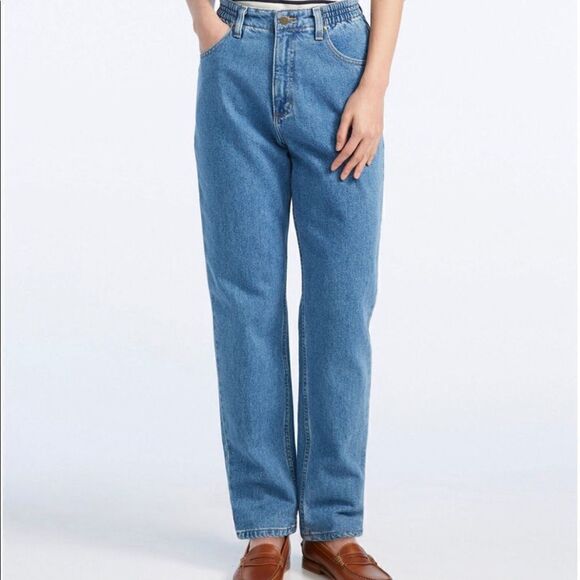 LL BEAN COMFORT WAIST RELAXED JEAN 14R - Picture 1 of 7